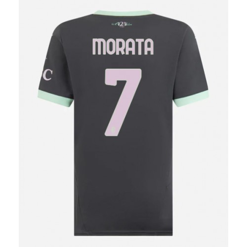 Ženski Nogometni dresi AC Milan Alvaro Morata #7 Tretji 2024-25 Kratek Rokav